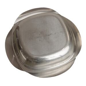 Mid-Century Modern Sigurd Persson "Cultura" Stainless Steel Double Serving Dish